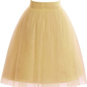 Mini Tulle Skirt